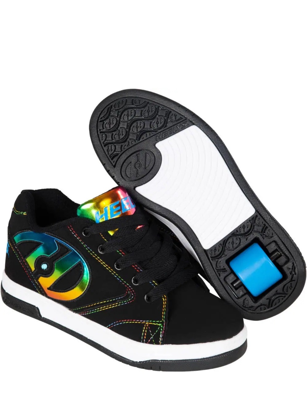 HEELYS | Propel 2.0 Rainbow Foil Ankle High Skate Shoe